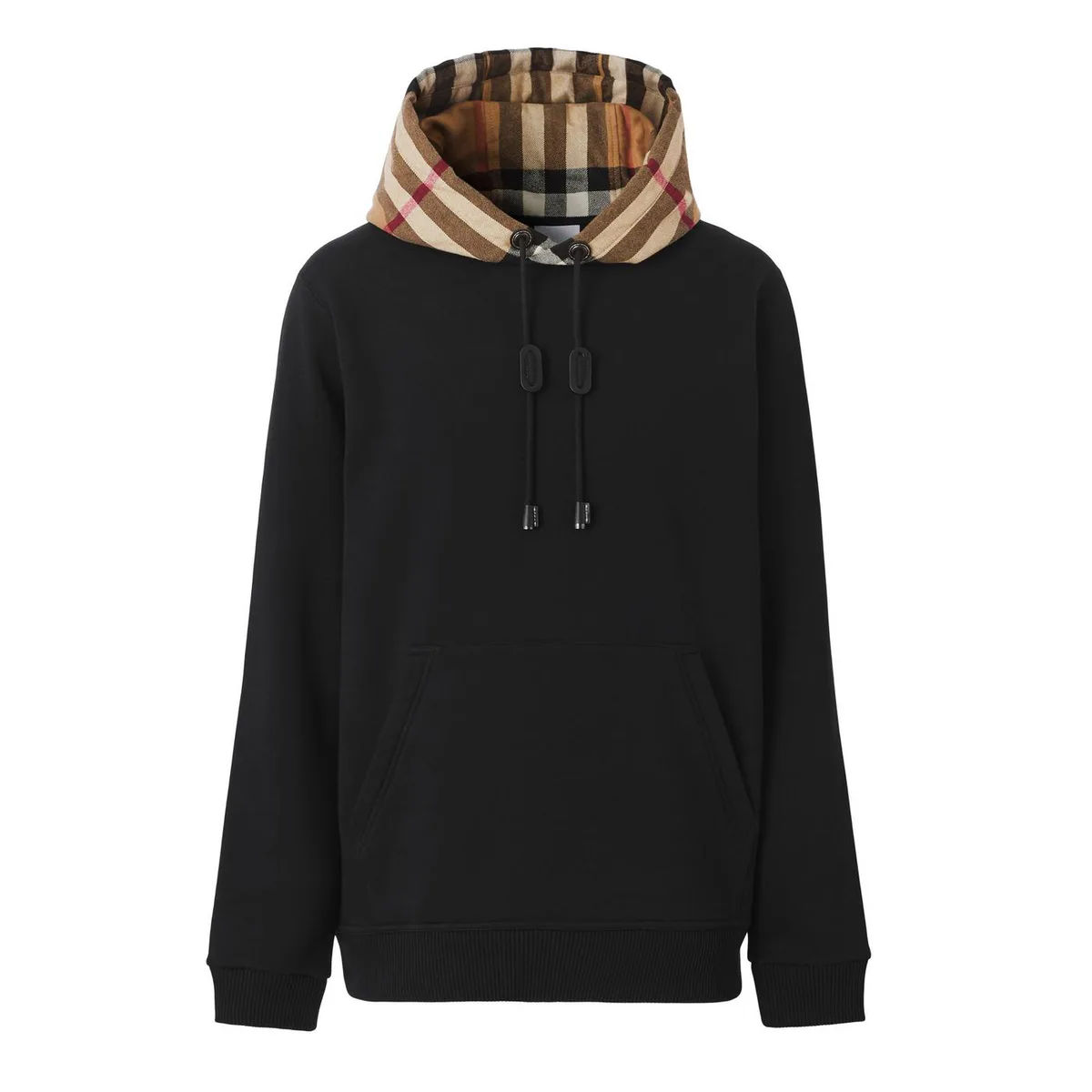 Burberry Men's Check Cotton Hoodie