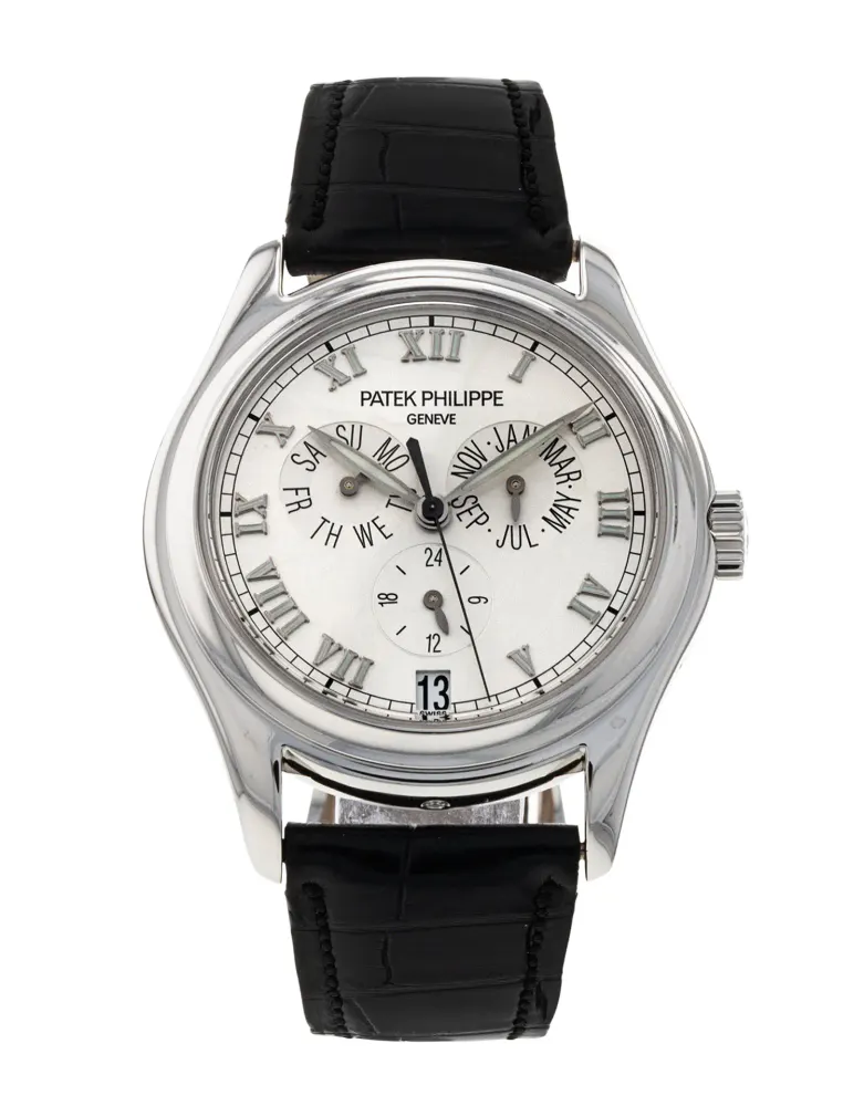 Patek Philippe Complications 5035P-024 — 2003 — Excellent in Silver Roman Numeral – Pre-owned watches