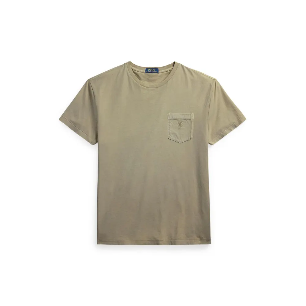 Ralph Lauren Men's T-Shirt in Olive – Clothing