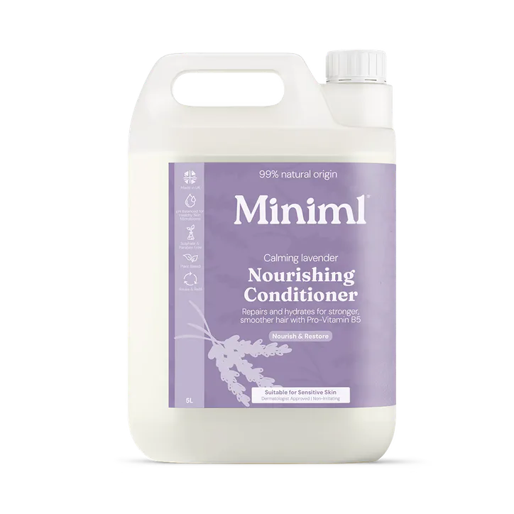 Miniml Nourishing Conditioner for Dry Hair Calming Lavender 5L Refill
