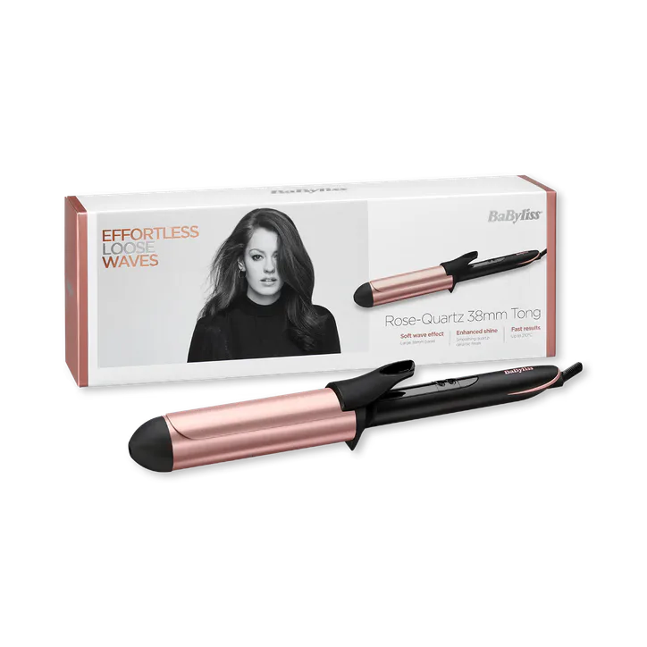 BABYLISS Rose Quartz 2453U Curling Tong – Beauty > Electrical Beauty > Hair Styling