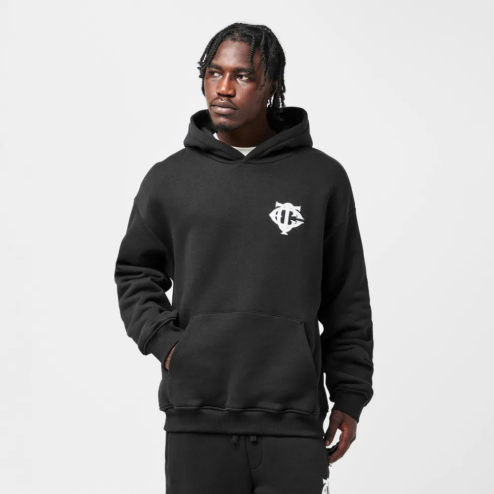 The Couture Club Mens Heavyweight Monogram Hoodie detail 3