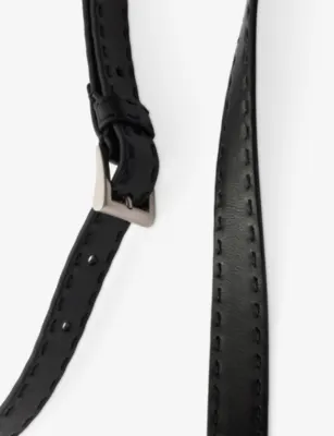 PRADA Antiqued Leather Belt - 34 detail 2