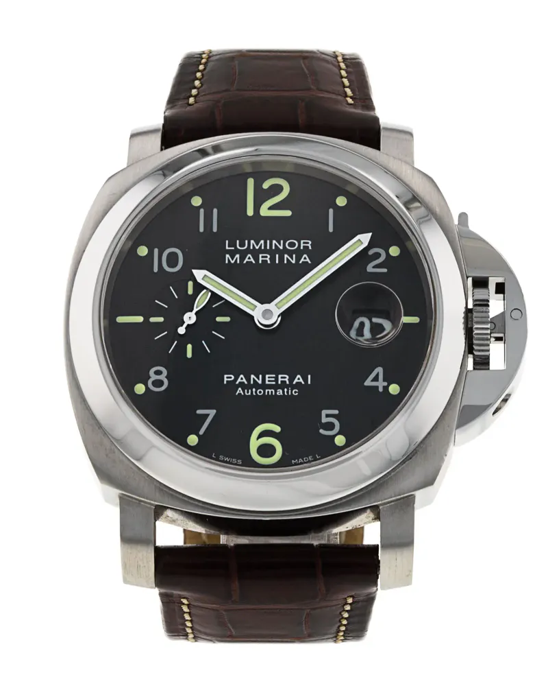 Panerai Luminor Marina PAM00164 — 2002 — Very good in Black Arabic – Pre-owned watches