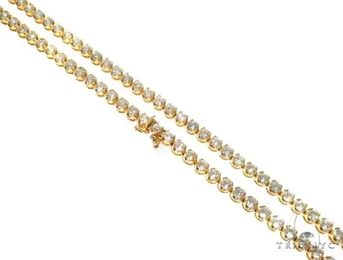 RINA - For Him CUSTOM Prong Diamond Chain 30 inches 6mm 64101 – Chain