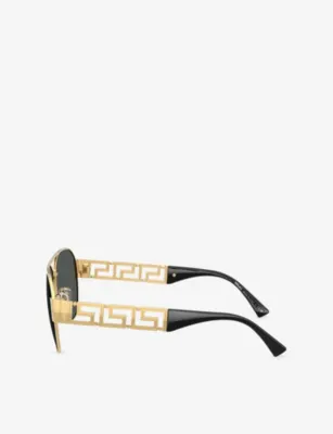 VERSACE VE2289 Pilot-Frame Metal Sunglasses detail 3