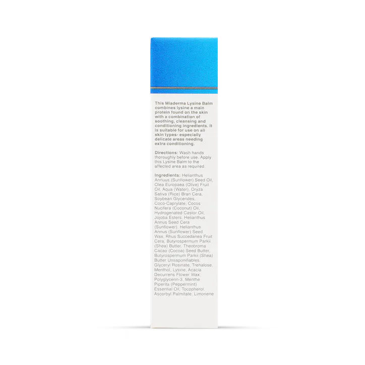Miaderma Lysine Balm detail 2