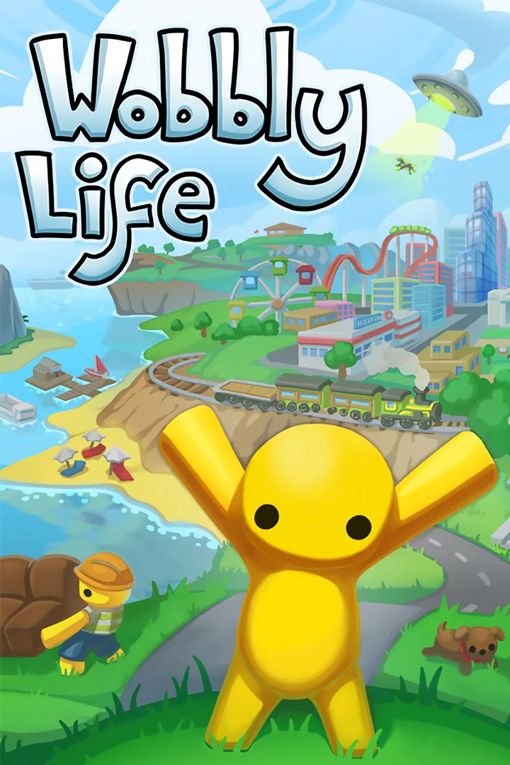 RubberBandGames Wobbly Life in Digital – Xbox console games · Action & adventure