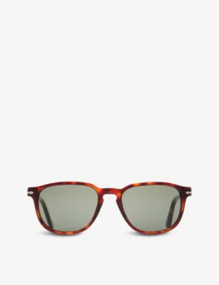 PERSOL Suprema tortoiseshell round-frame sunglasses