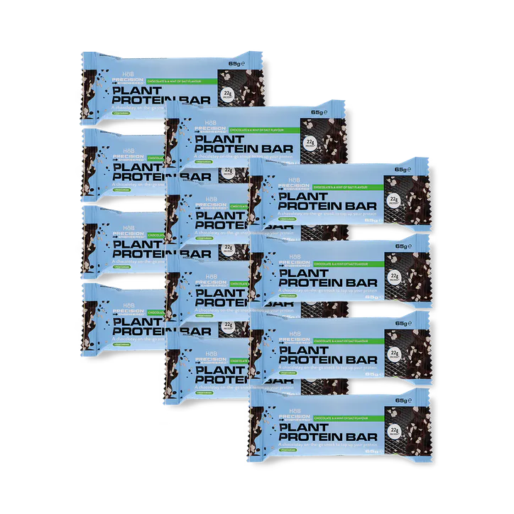Precision Engineered Plant Protein Bar Dark Chocolate Seasalt 12 x 65g