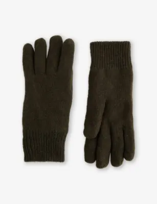 BARBOUR Carlton Wool-Blend Knitted Gloves