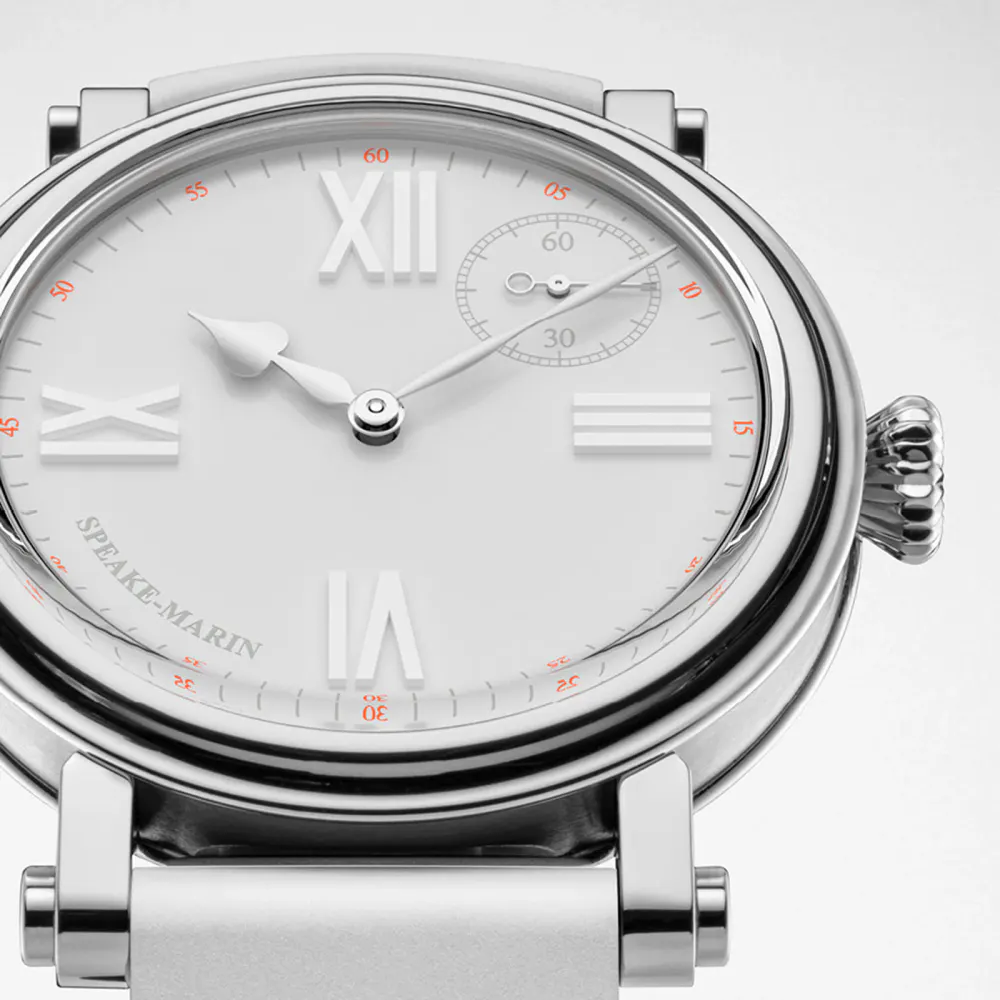 Speake-Marin Academic White 42mm Mens Watch White in White, additional product view 3