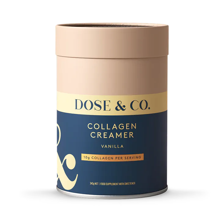 Dose & Co Dairy Collagen Creamer Vanilla 340g