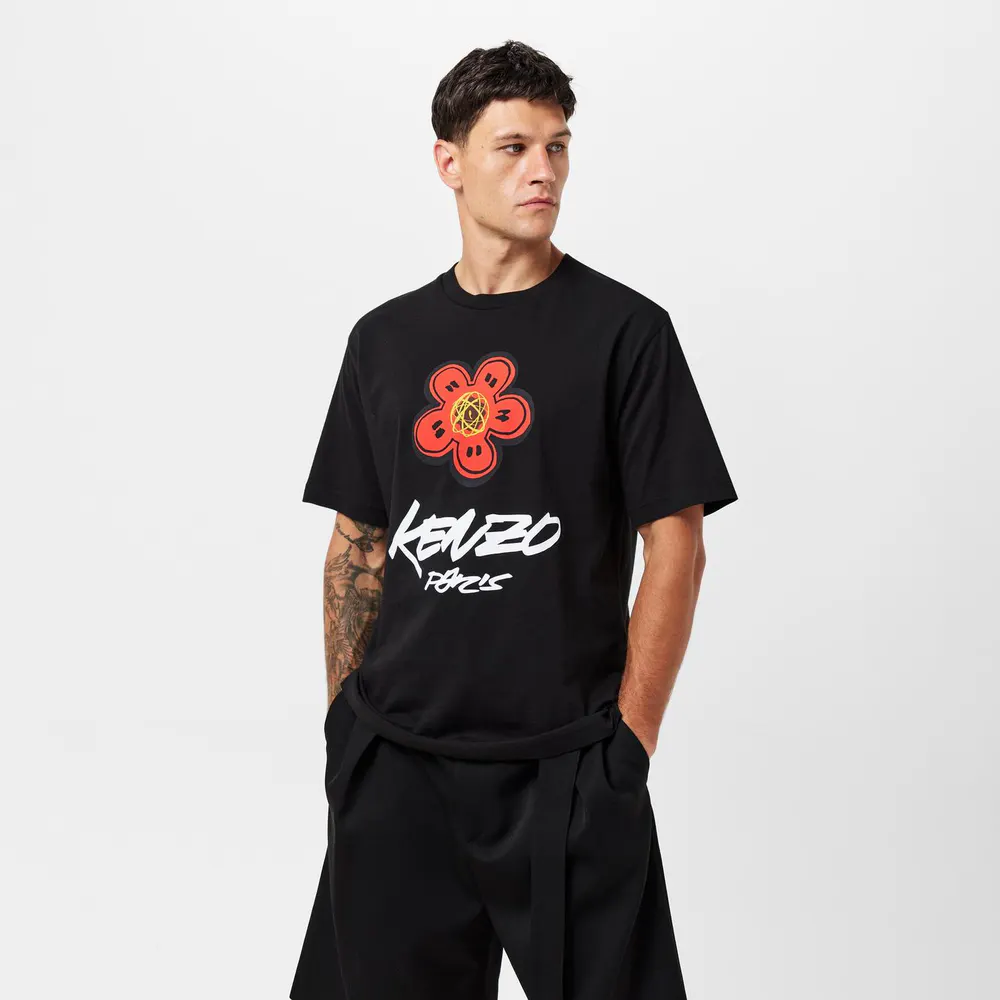 Kenzo x Futura 2000 T-Shirt in Black 99J, additional product view 3