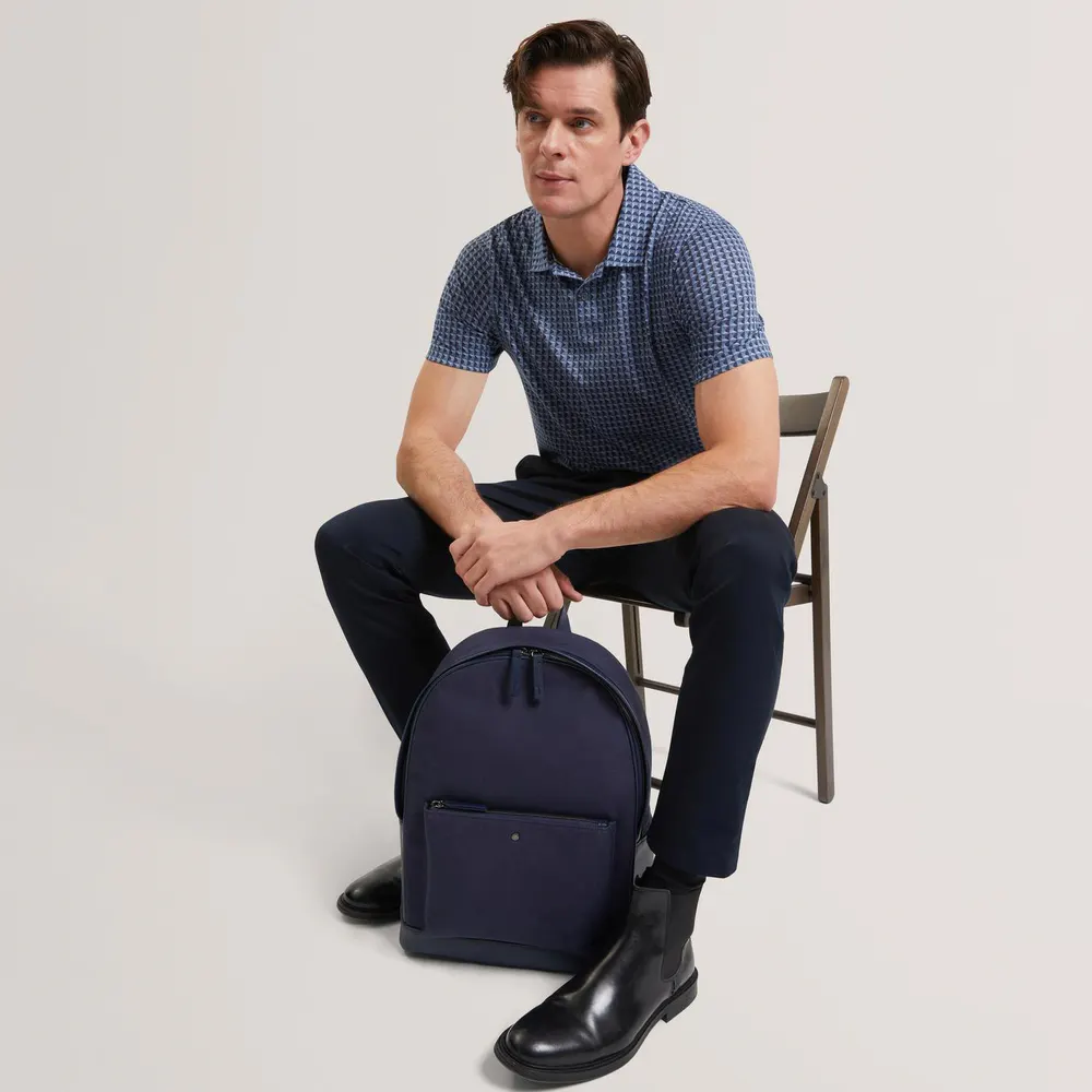 Ted Baker Men's Backpack in Dk-Blue, additional product view 3