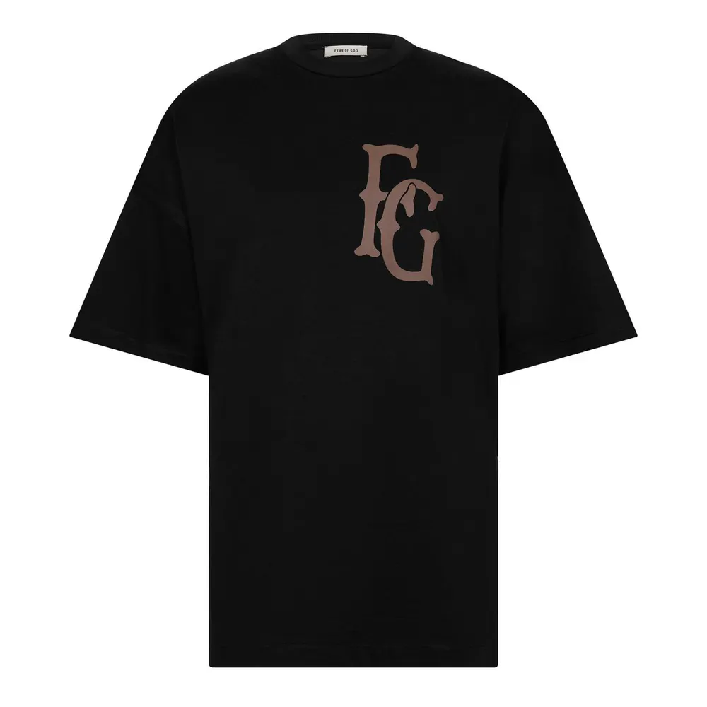Fear Of God Men's Oversized T-Shirt in Black – Clothing