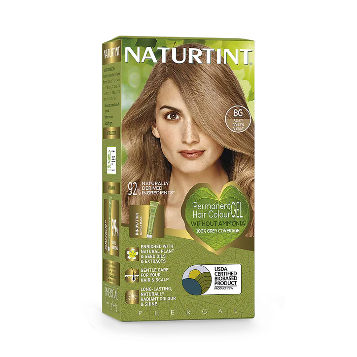 Naturtint Permanent Hair Colour 8G (Sandy Golden Blonde)