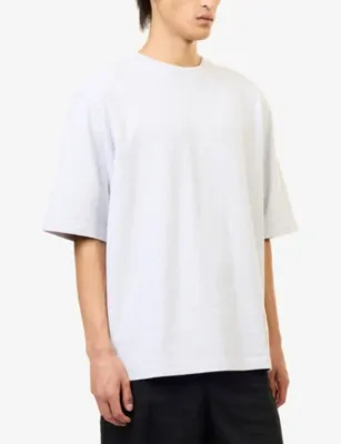 JACQUEMUS Brand-Embroidered Cotton T-Shirt detail 3