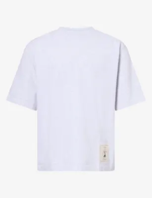 JACQUEMUS Brand-Embroidered Cotton T-Shirt