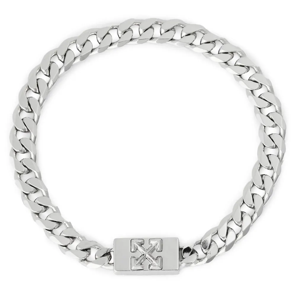 Off White Cuban Chain Bracelet