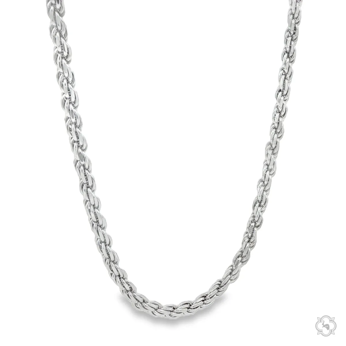 OZODBEK - SILVER CHAINS .925 Silver Rope Chain 3.2mm 71245