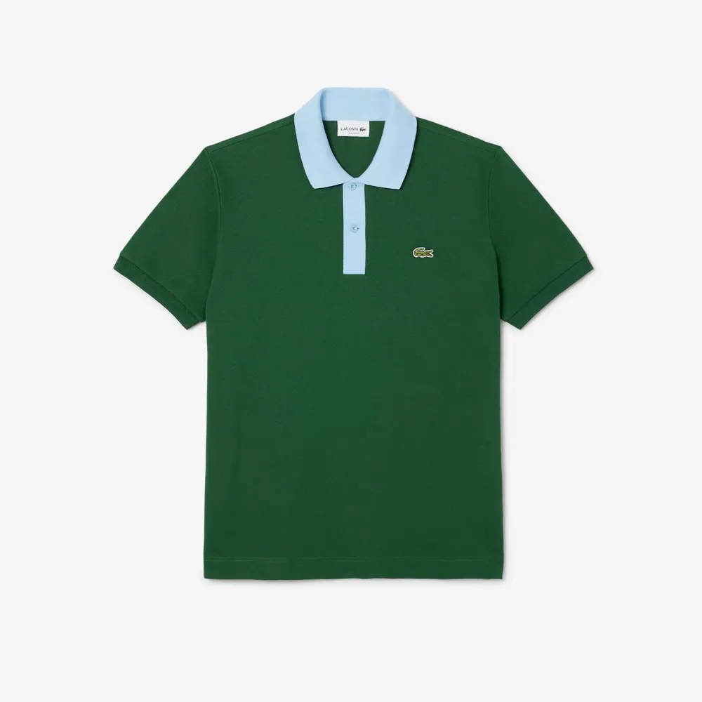 Lacoste Contrast Collar L.12.12 Polo Shirt