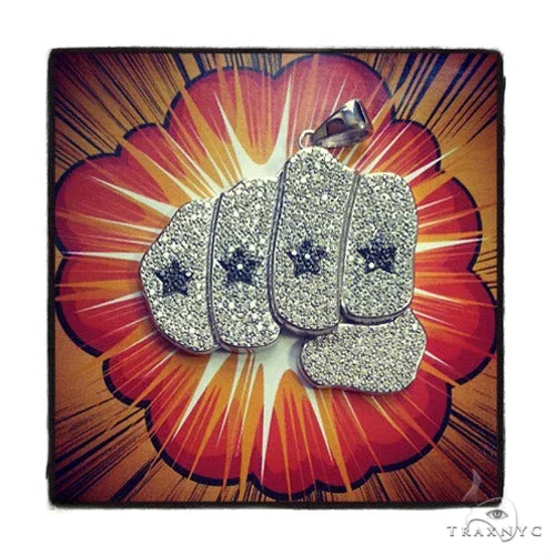 RINA - For Him CUSTOM Custom Jewelry - Diamond Fist Pendant 36376 – Pendant