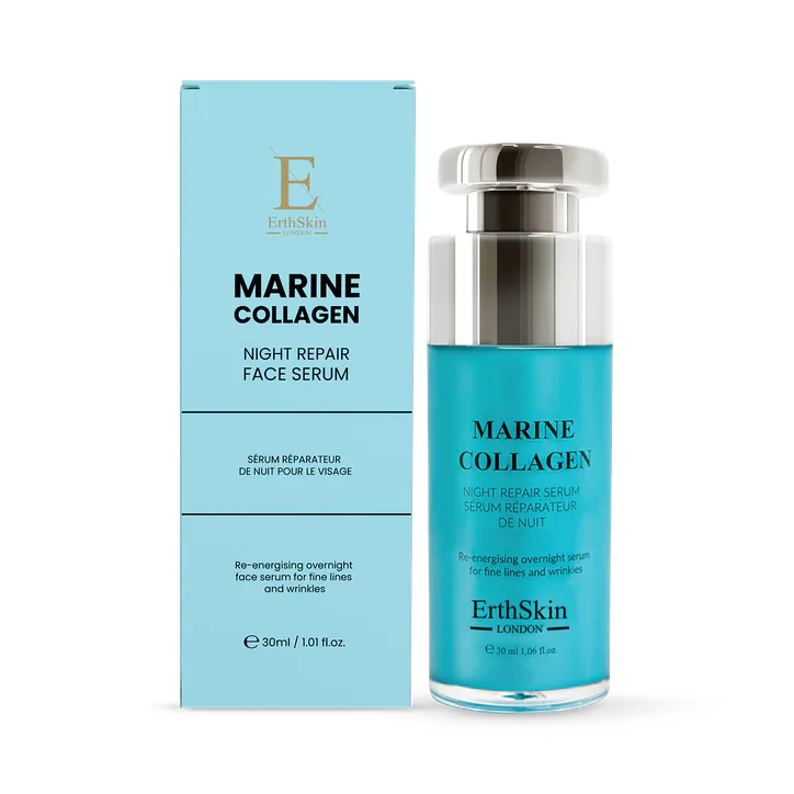 Erth Skin London Marine Collagen Night Repair Serum 30ml