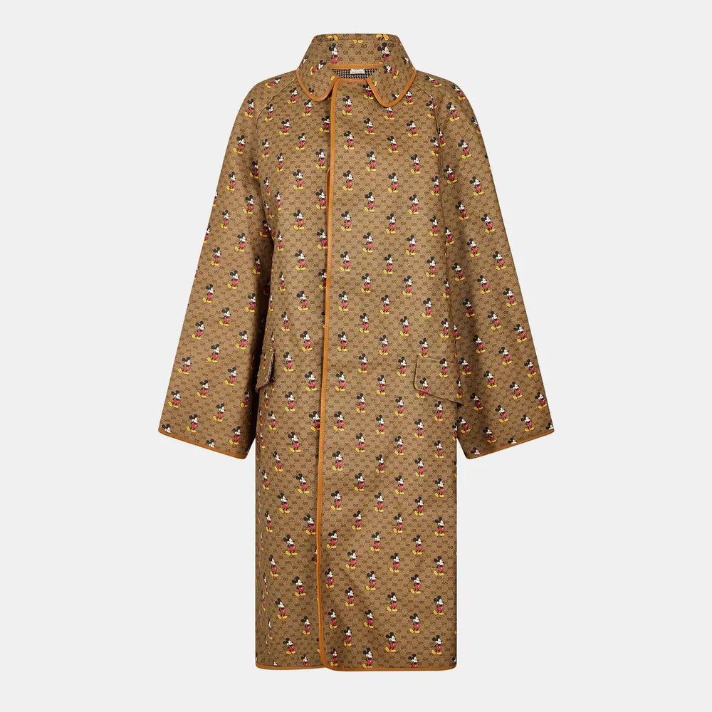 Gucci Men's Double-Breasted Trench Coat