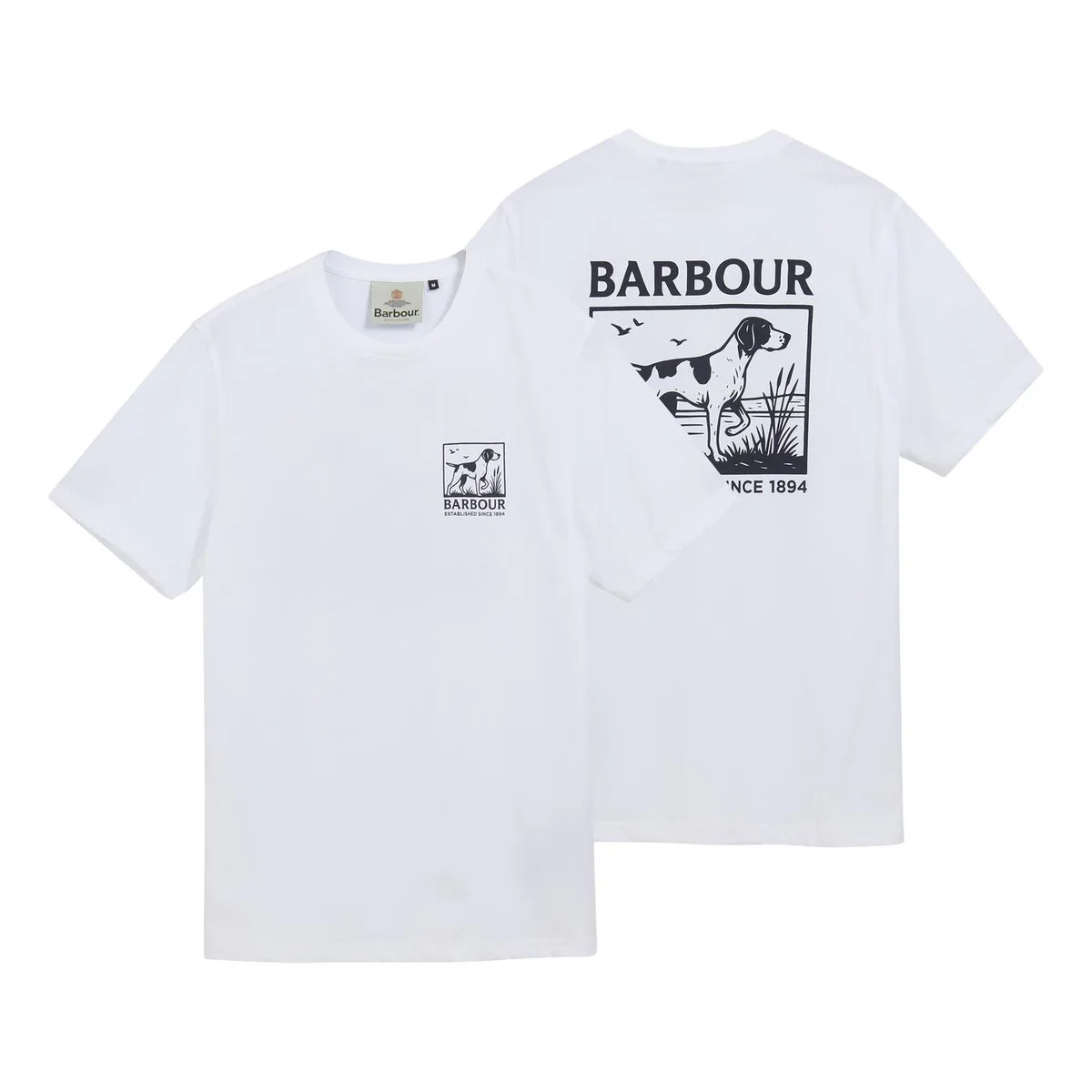 Barbour Men's Setter Graphic Cotton Short-Sleeve Crew-Neck T-Shirt