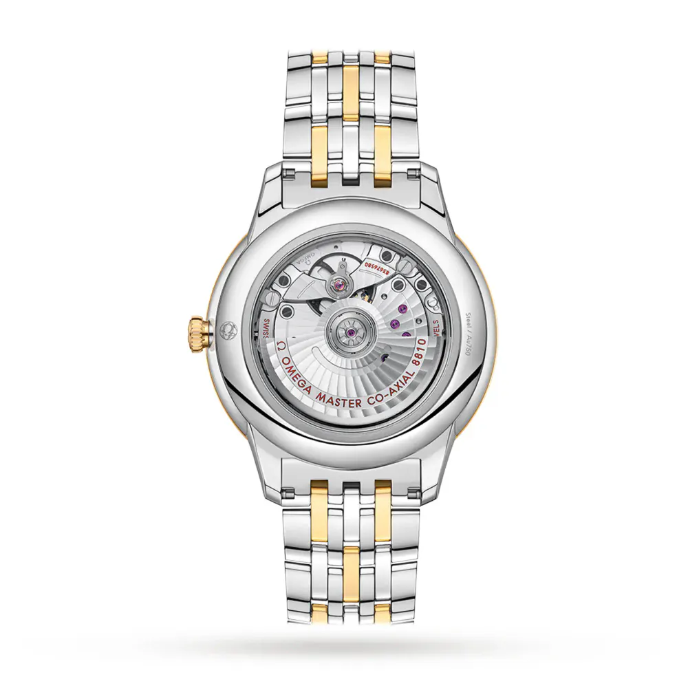 Omega De Ville Prestige Co-Axial Chronometer Power Reserve 41mm Mens Watch Silver detail 2