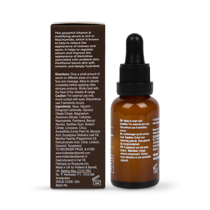 Vitaskin Vitamin B Mattifying Hydration Serum, additional product view 2