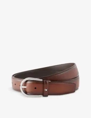 MONTBLANC Leather cut-to-size business belt