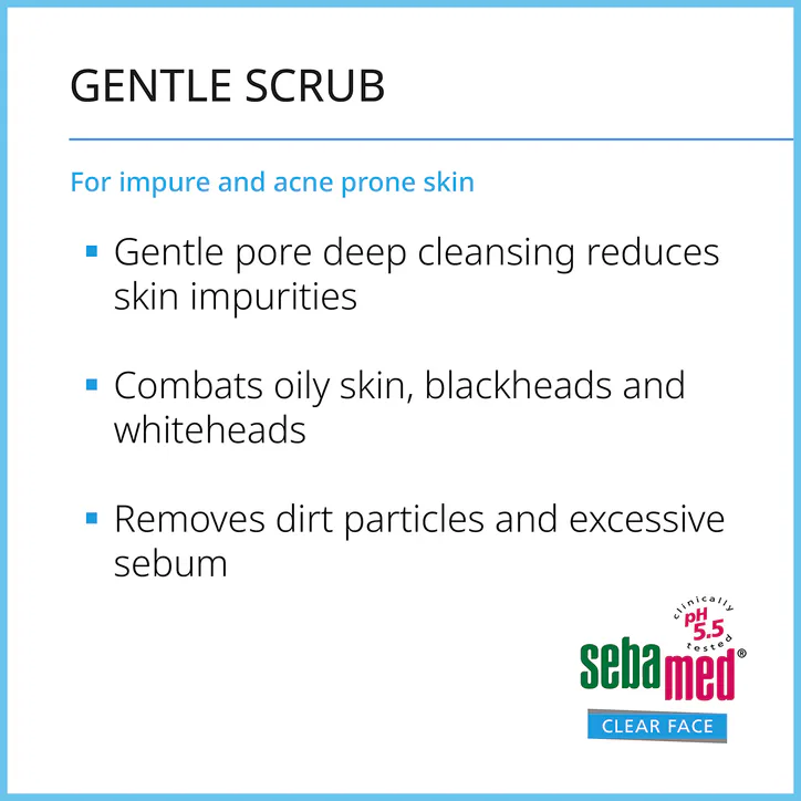 Sebamed Clear Face Gentle Scrub 150ml detail 3