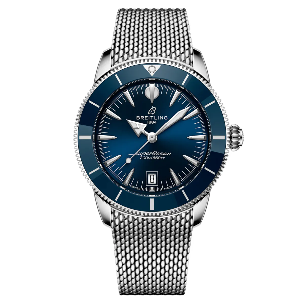 Breitling Superocean Heritage B31 Automatic 42mm Mens Watch Blue