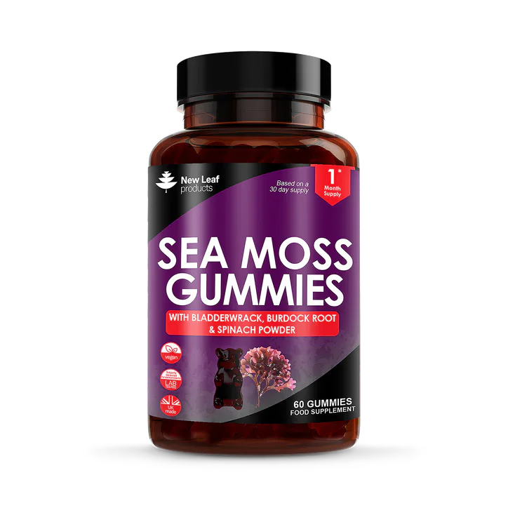 New Leaf Products Sea Moss 60 Gummies
