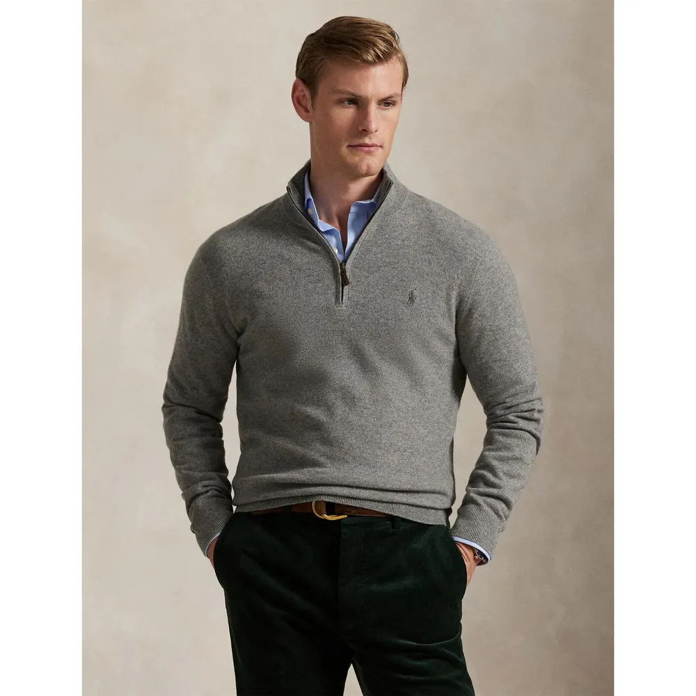 Polo Ralph Lauren Loryelle Quarter Zip Sweater detail 2