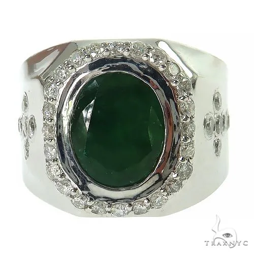 MARYAM - For Him SILVER Emerald Path of Faith Ring .925 Silver 69626 in 8 – Ring