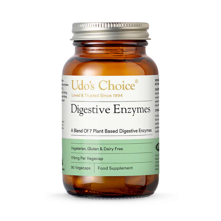 Udo's Choice Digestive Enzyme Blend 176mg 90's - Vegecaps – Vitamins & Supplements > Supplements > Digestive Enzymes