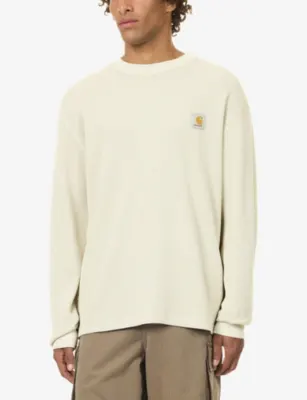 CARHARTT WIP Vista Long-Sleeve Cotton T-Shirt detail 3