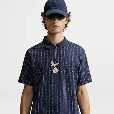 Nike Fairway Fresh Men's Dri-FIT Golf Polo - College Navy/College Navy/Limestone