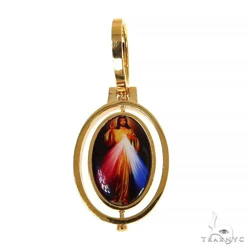 RINA - For Him CUSTOM 14K Gold Spinning Photo Pendant 67966 in Rose Gold – Pendant