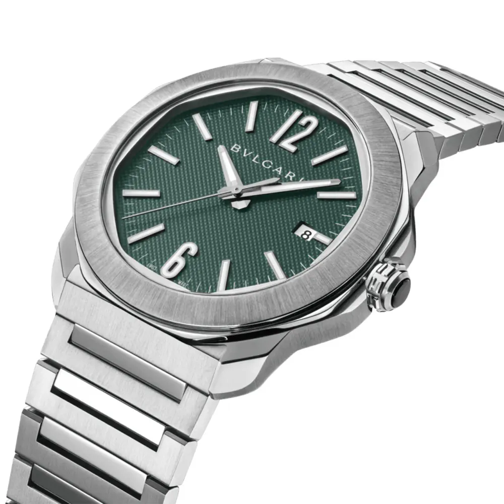 BVLGARI Octo Roma 41mm Mens Watch Green in Green, additional product view 2