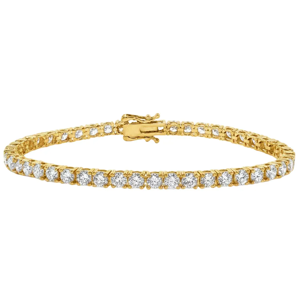 AHMED - MOON JEWELRY 30 Pt Lab Diamond Tennis Bracelet 71698