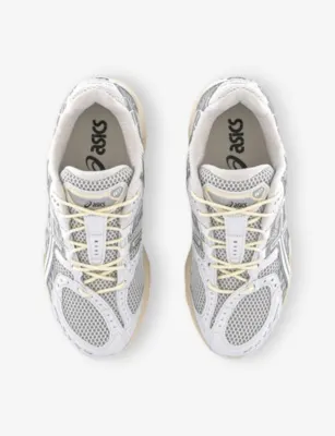 ASICS Gel-Nimbus 10.1 Low-Top Woven Trainers - EUR 41.5 / 7.5 UK MEN in WHITE PURE SILVER, additional product view 2