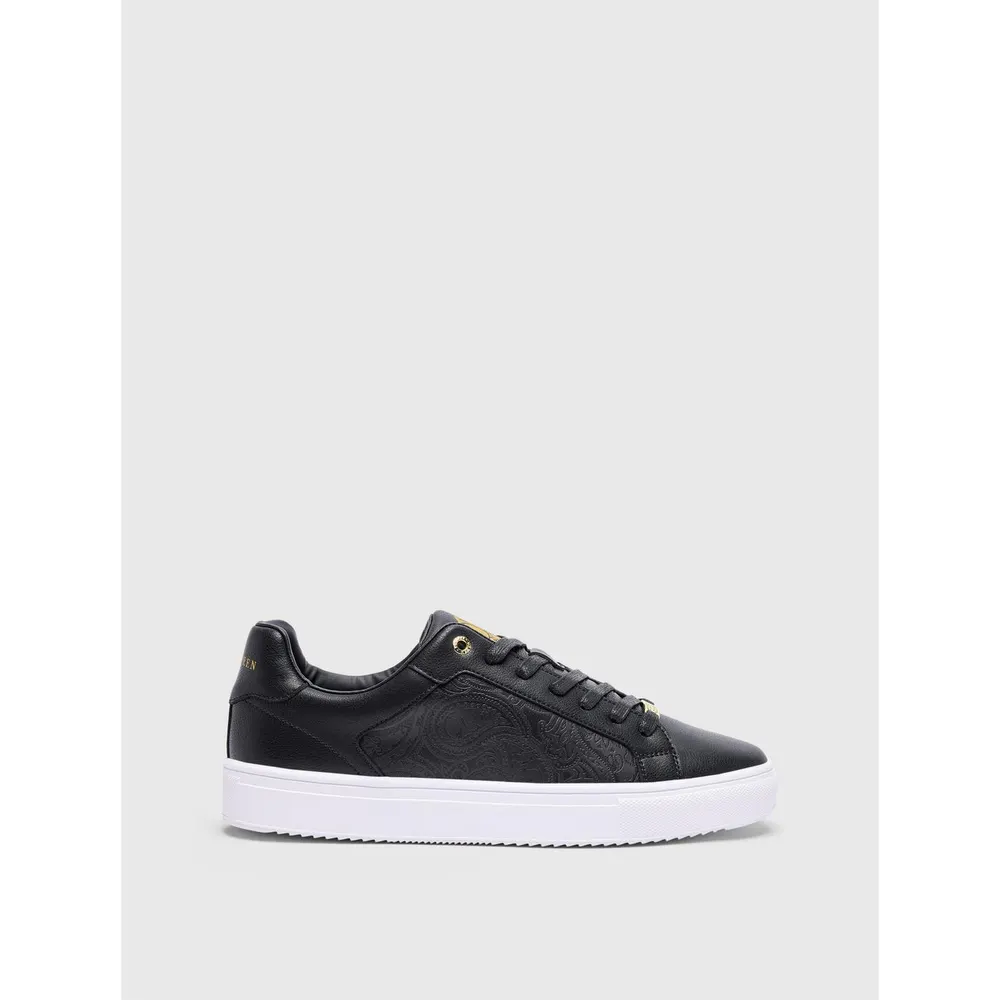 Pretty Green Men's Cali Paisley Low-Top Trainers