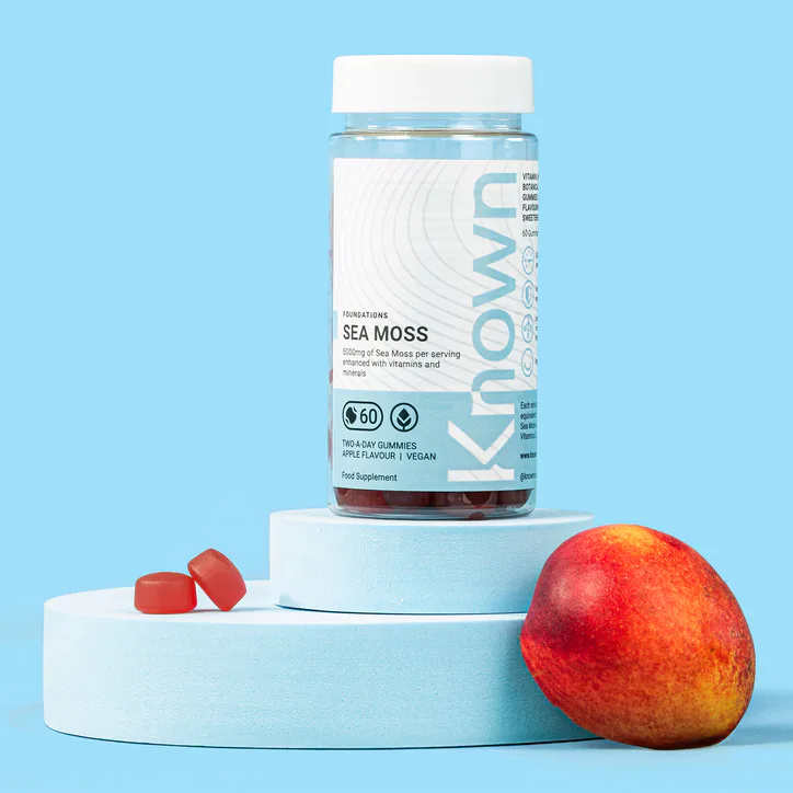 Known Nutrition Sea Moss 5000mg Apple Flavour 60 Gummies 60Gummy detail 2