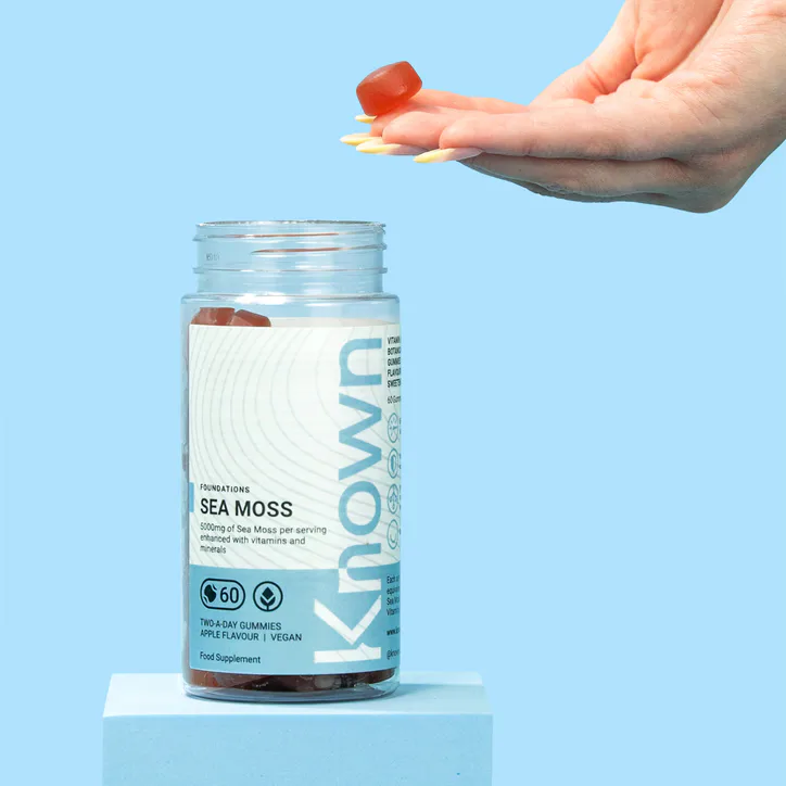 Known Nutrition Sea Moss 5000mg Apple Flavour 60 Gummies 60Gummy detail 3