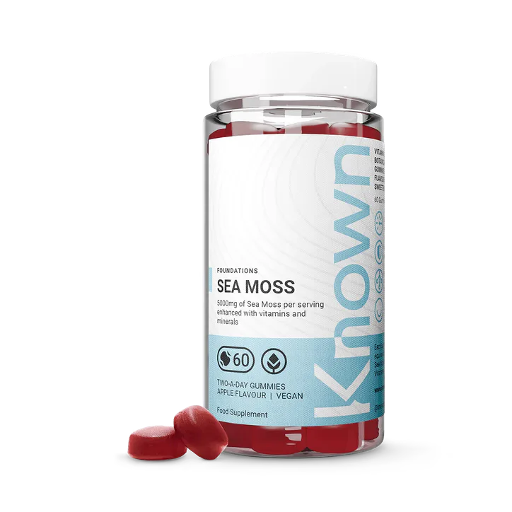 Known Nutrition Sea Moss 5000mg Apple Flavour 60 Gummies 60Gummy