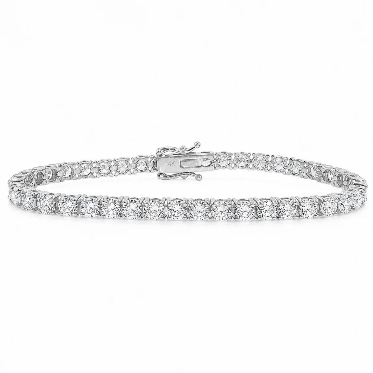 AHMED - MOON JEWELRY 25 Pt Lab Diamond Tennis Bracelet 71680